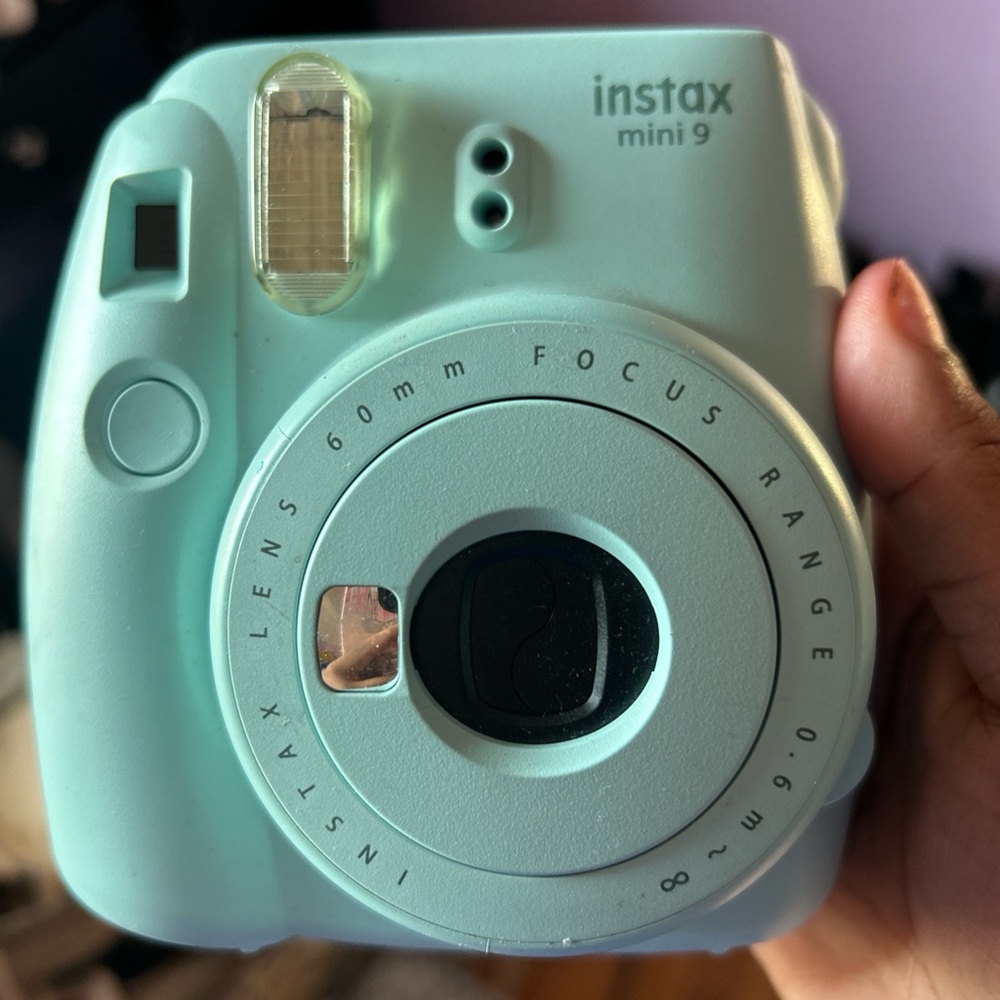 Instax Mini 9 Camera in Light Blue